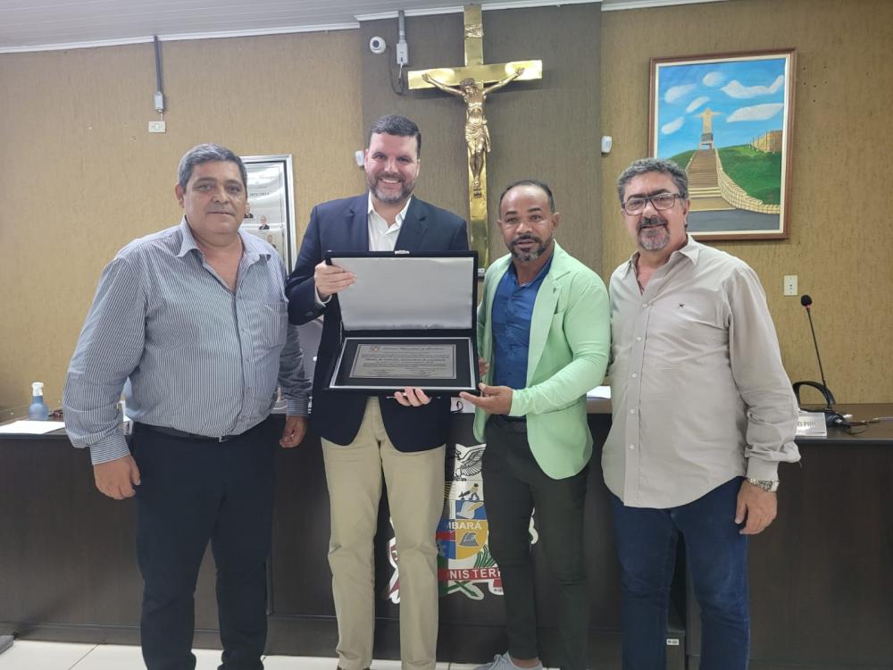 Pedro Lupion recebe título de Cidadão Honorário de Cambará
