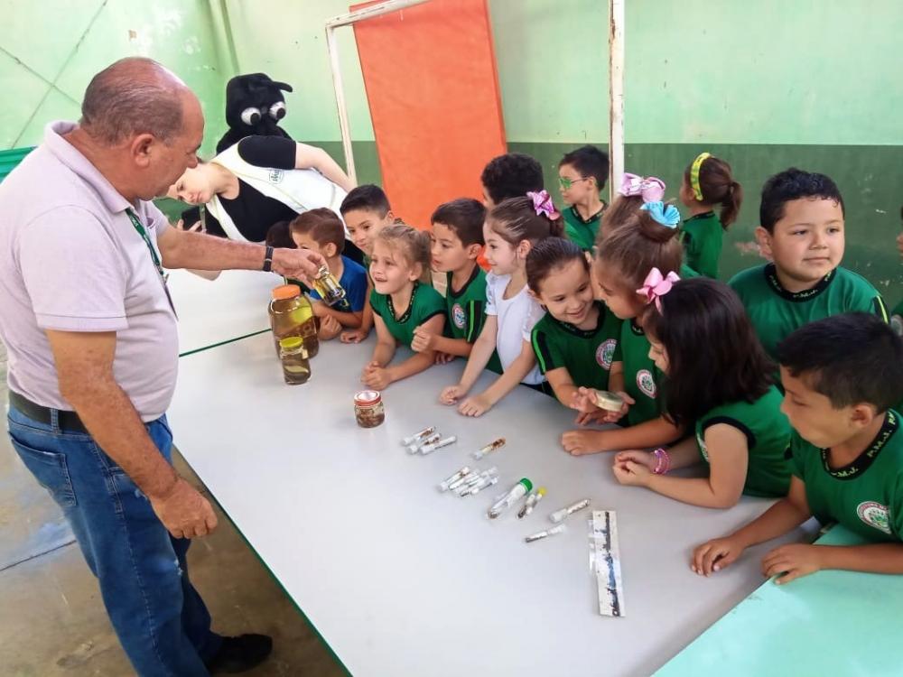 Jaguariaíva promove palestras de combate a dengue na Rede Municipal de Ensino