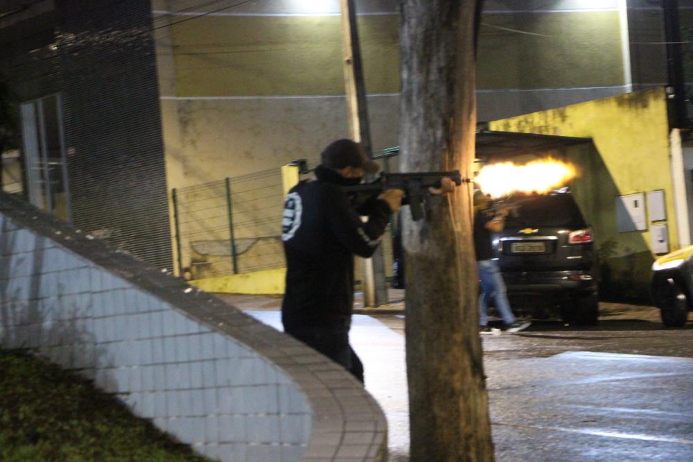 Simulado da PM em Wenceslau Braz é realizado com sucesso