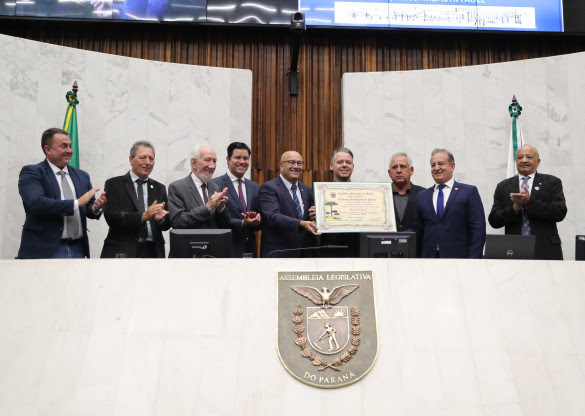 Empresário Marlon Bonilha recebe o título de Cidadão Benemérito do Paraná