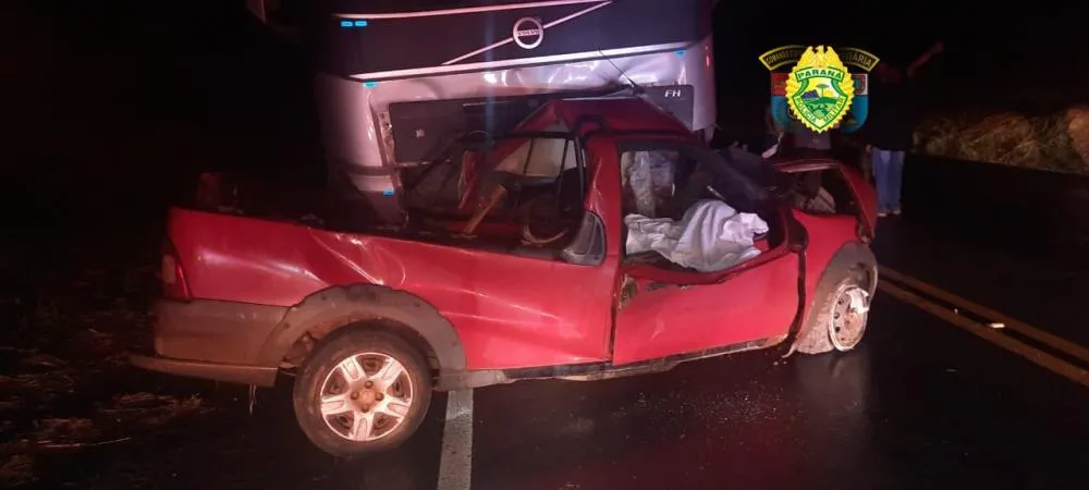 Acidente mata motorista na PR-092