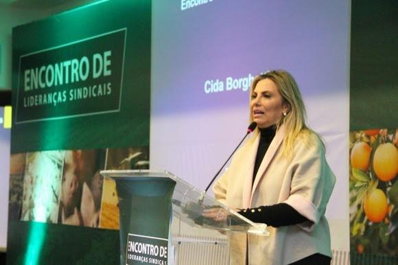 Cida defende agronegócio forte para gerar mais empregos no Paraná