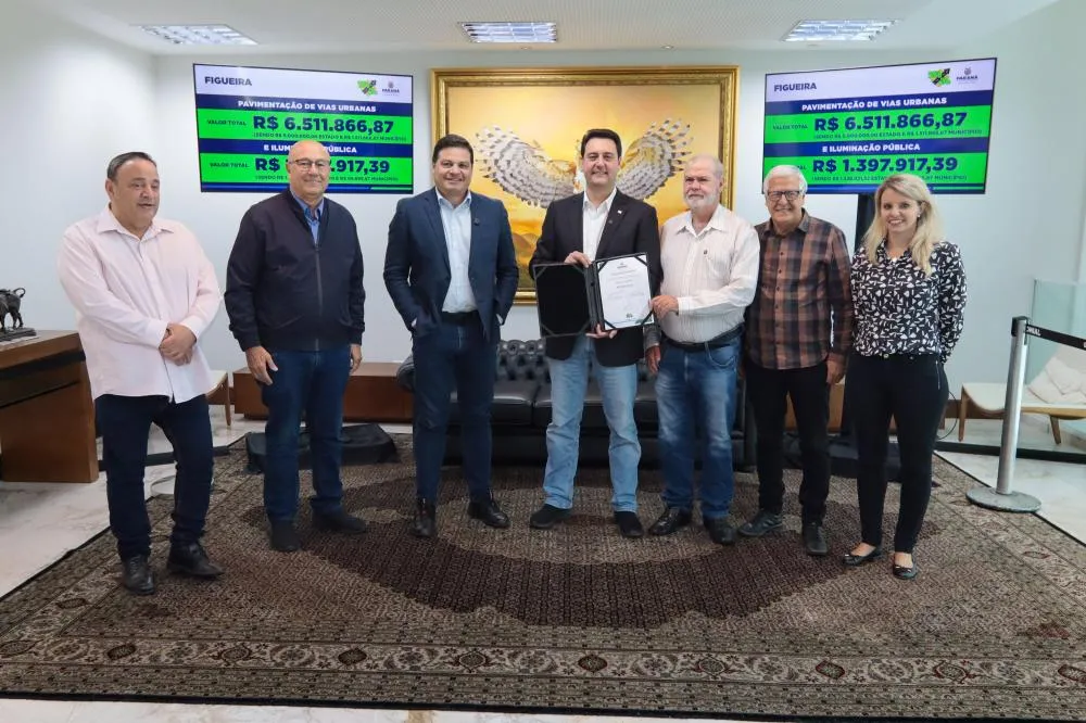 Programa Asfalto Novo Vida Nova contempla dois municípios do Norte Pioneiro