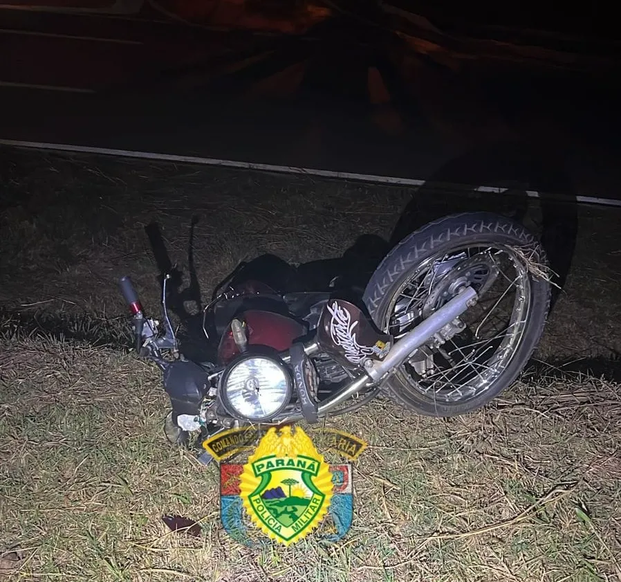 Queda de moto mata adolescente em Siqueira Campos