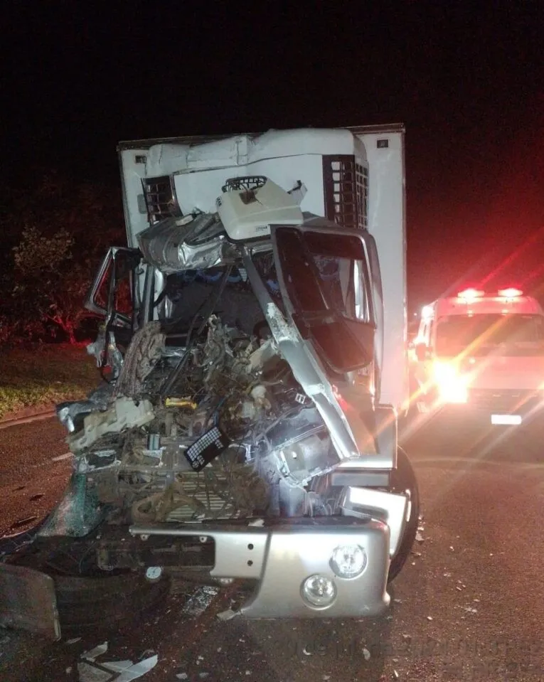 Acidente mata caminhoneiro de Santo Antônio da Platina
