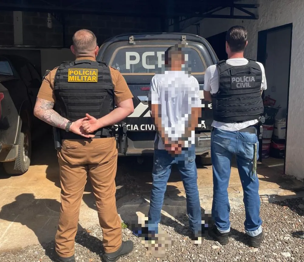 Polícia prende suspeito de tentativa de homicídio no Norte Pioneiro