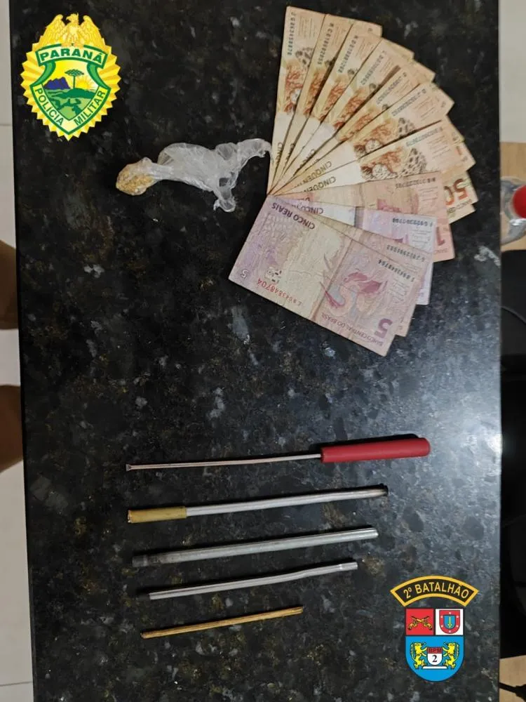 Suspeito é detido com crack em Wenceslau Braz