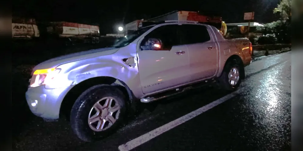 Pedestre fica em estado grave após ser atropelado na PR-092