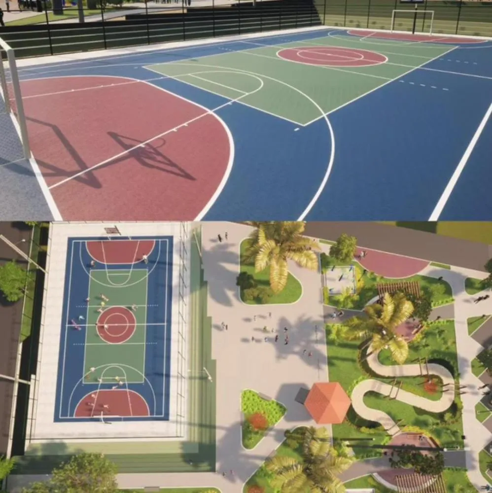 Jaguariaíva realiza obras na Praça da Saudade no bairro da Pedrinha