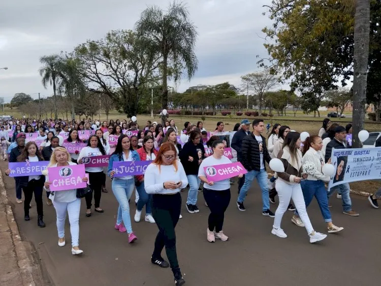 Jociele de Jesus Abreu é homenageada com Caminhada Silenciosa em Arapoti