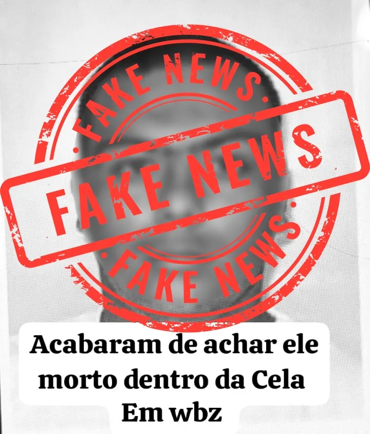 FAKE NEWS: Suspeito de matar Jociele não morreu na cadeia