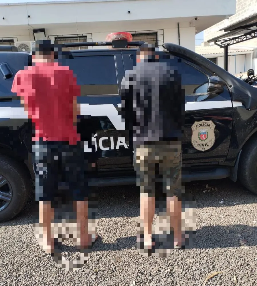 Polícia prende dois homens por não pagar pensão alimentícia
