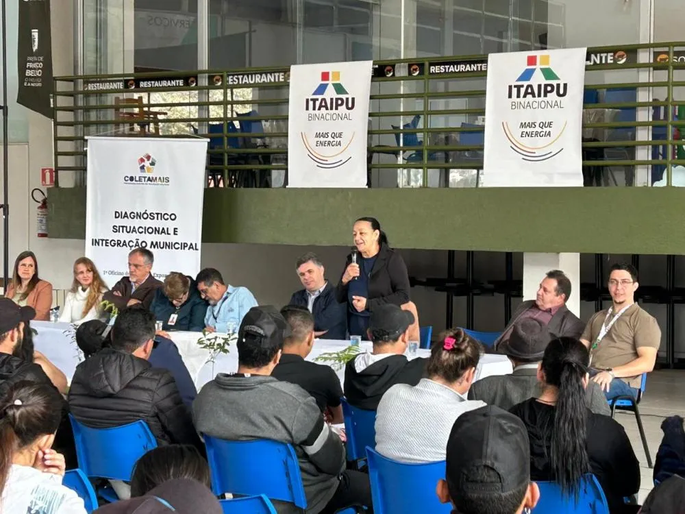 Projeto Coleta Mais, da Itaipu Binacional, é apresentado a 700 catadores de 50 municípios do Paraná