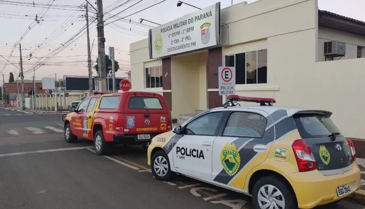 PM salva vida de criança que se engasgou com “massinha” em Arapoti