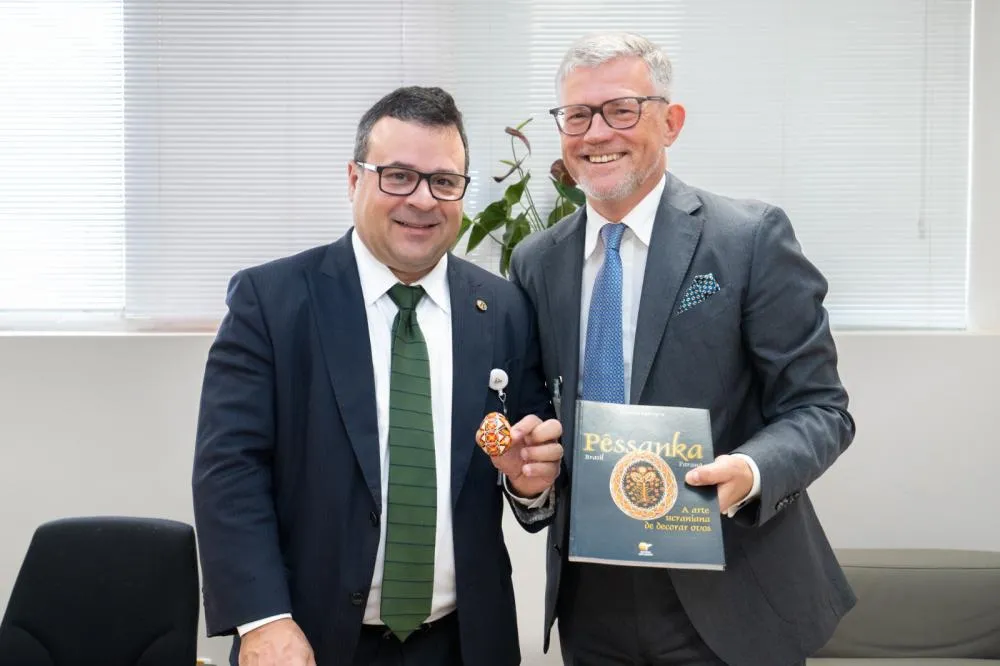 Embaixador da Ucrânia visita a Itaipu