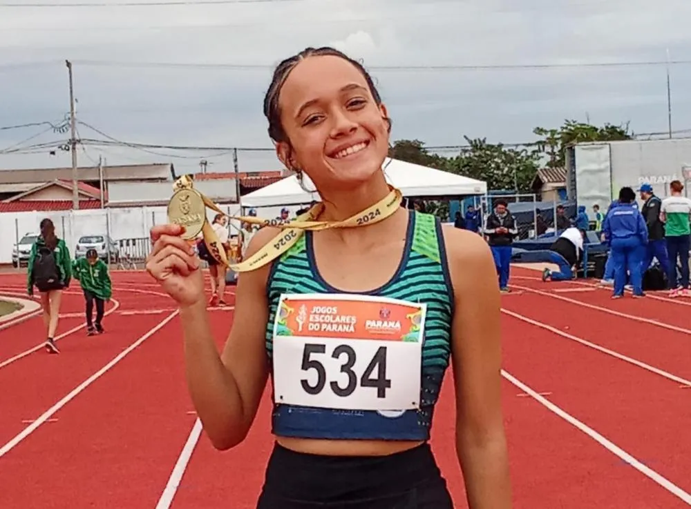 Atleta do Norte Pioneiro vai representar o Paraná nos Jogos Escolares em Pernambuco