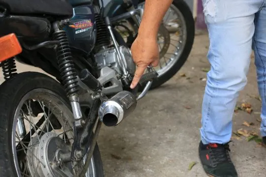 PM reforça fiscalização contra motos barulhentas em Jaguariaíva