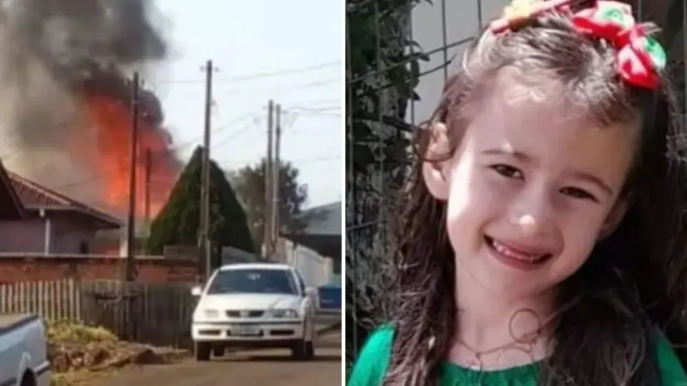 Investigações apontam que avô causou incêndio que matou ele e a neta