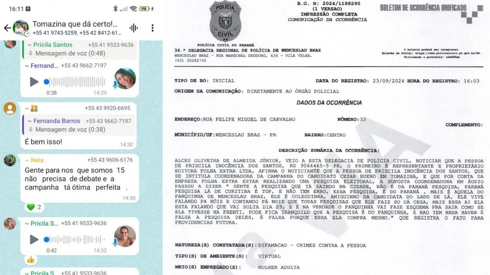 Folha Extra repudia fala de funcionária pública de Tomazina e aciona assessoria jurídica