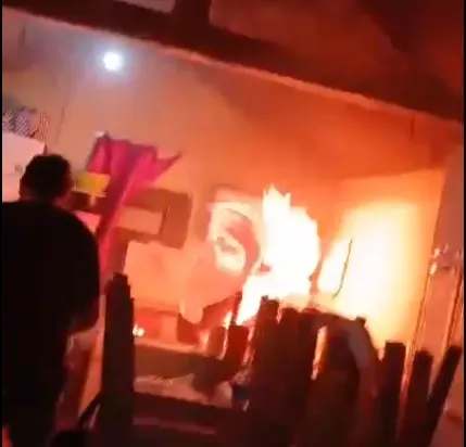 Vídeo de homem colocando fogo no próprio corpo não foi gravado no Norte Pioneiro