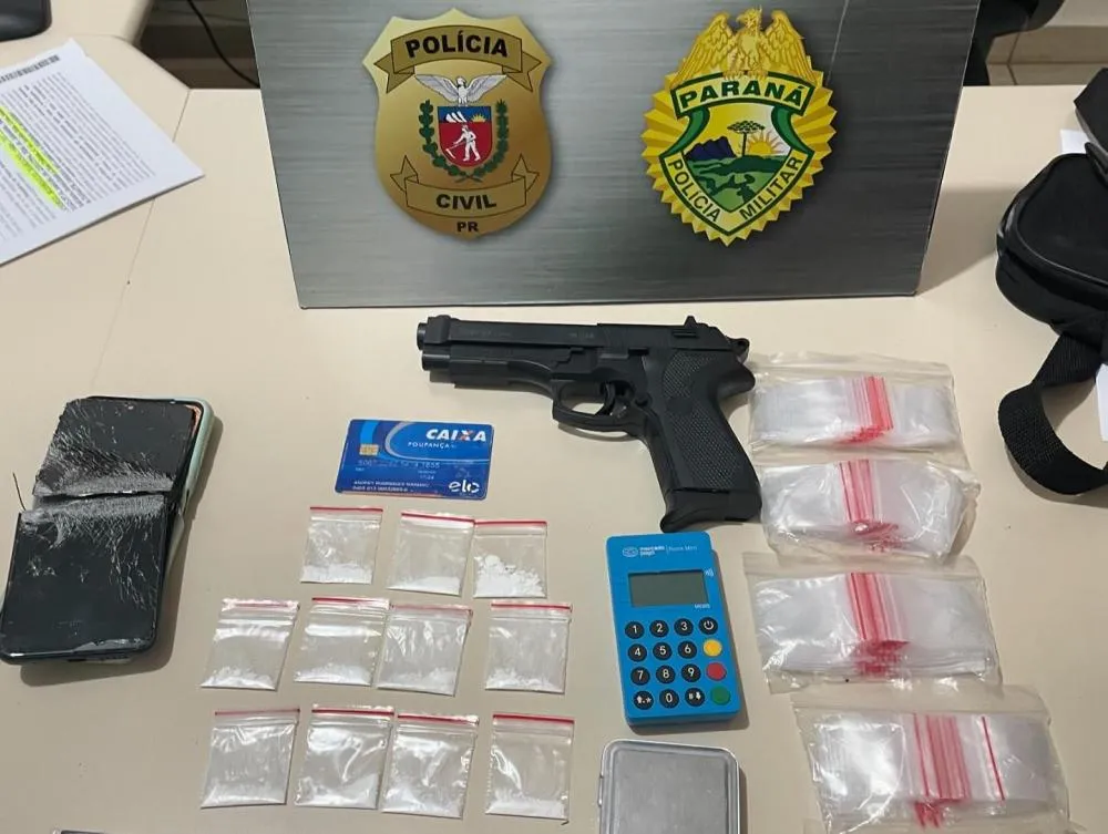 Operação Policial resulta em prisões por tráfico de drogas em Santo Antônio da Platina