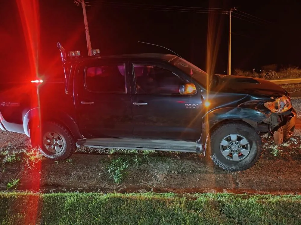 Acidente deixa motorista ferido na PR272 em Jaboti