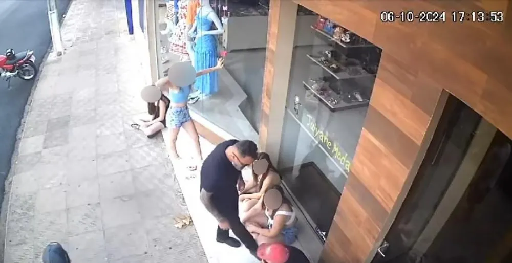 Adolescentes são agredidas por homem em Quatiguá; veja o vídeo