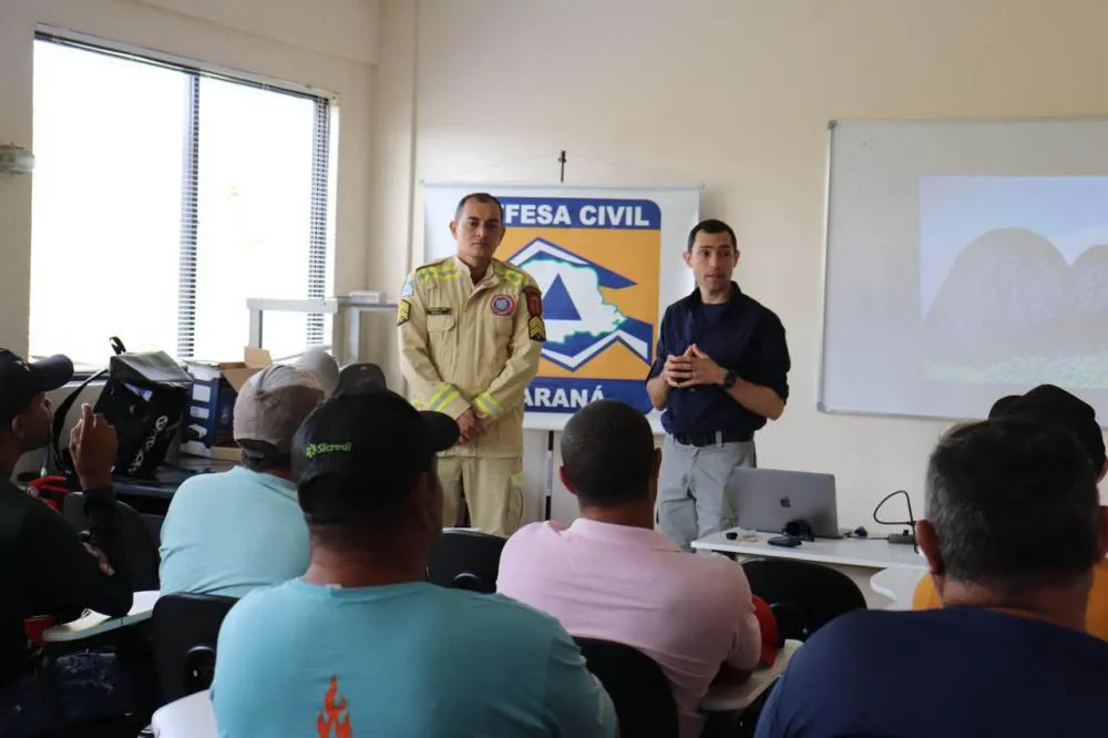 Cidades da região vão receber curso de brigadista da Defesa Civil do Paraná