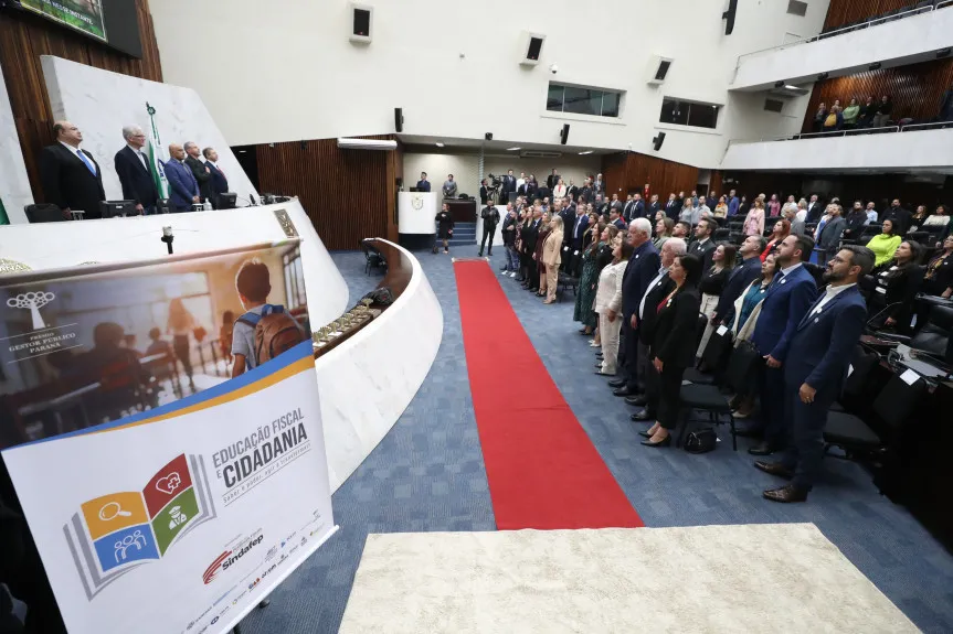 Projeto realizado em Jaguariaíva é premiado na Assembleia Legislativa do Paraná