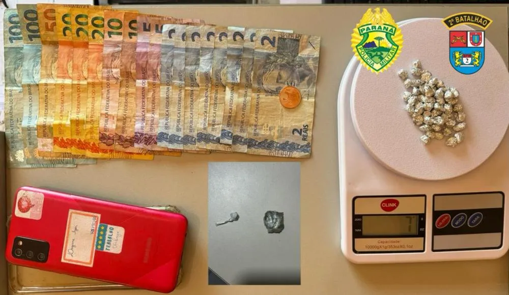 Morador de Wenceslau Braz é preso com pedras de crack