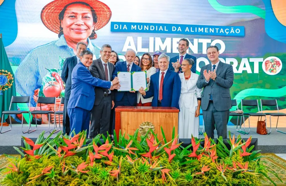 Itaipu participa de lançamento de Programa Alimento Saudável no Prato, do Governo Federal
