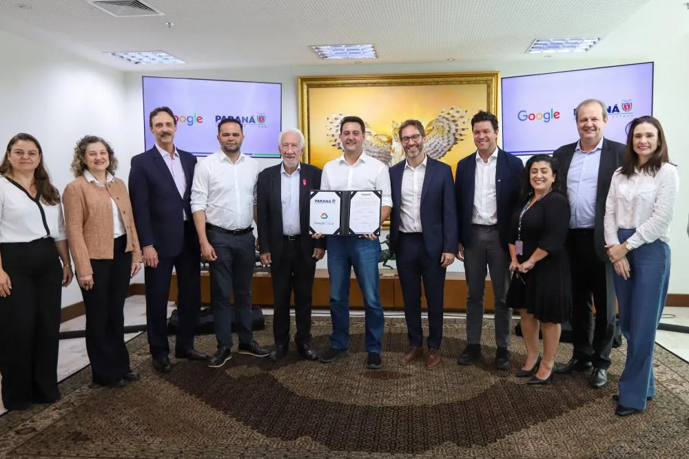 Paraná e Google firmam parceria para qualificar alunos de escolas profissionalizantes