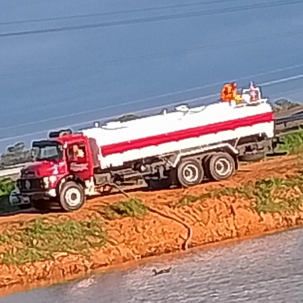 Prefeitura de Wenceslau Braz apura denúncia de retirada de água de represa municipal