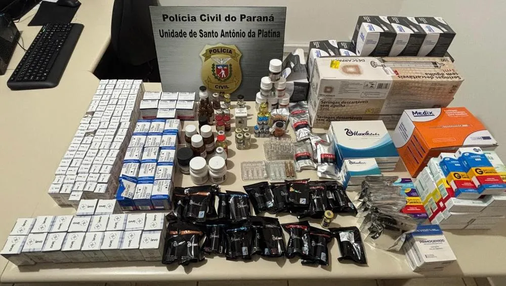 Dona de academia é presa por tráfico de anabolizantes no Norte Pioneiro