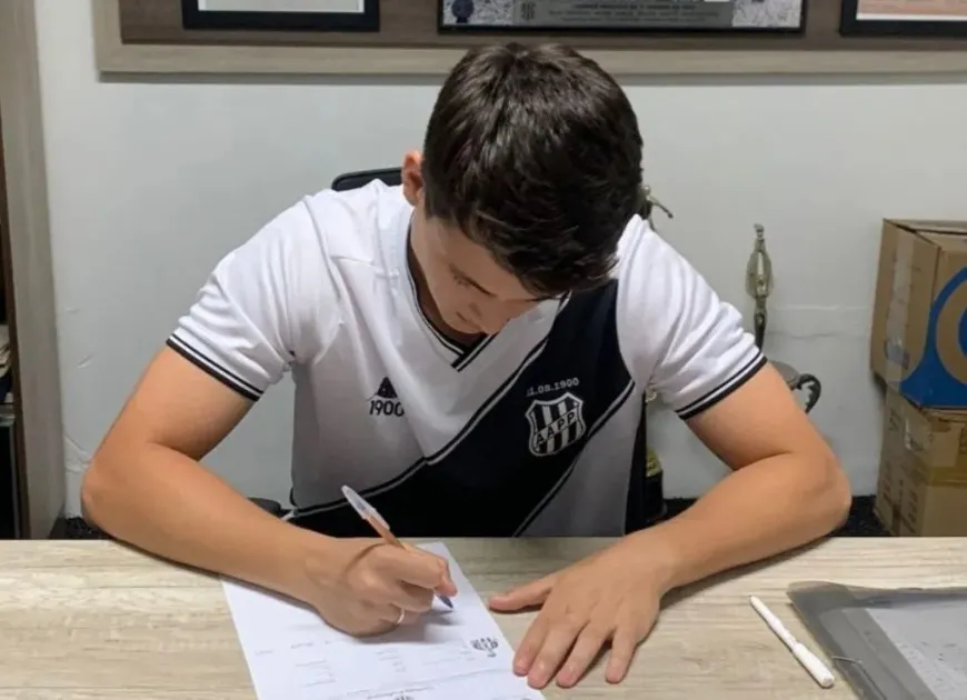 Atleta de Santo Antônio da Platina é contratado pela Ponte Preta