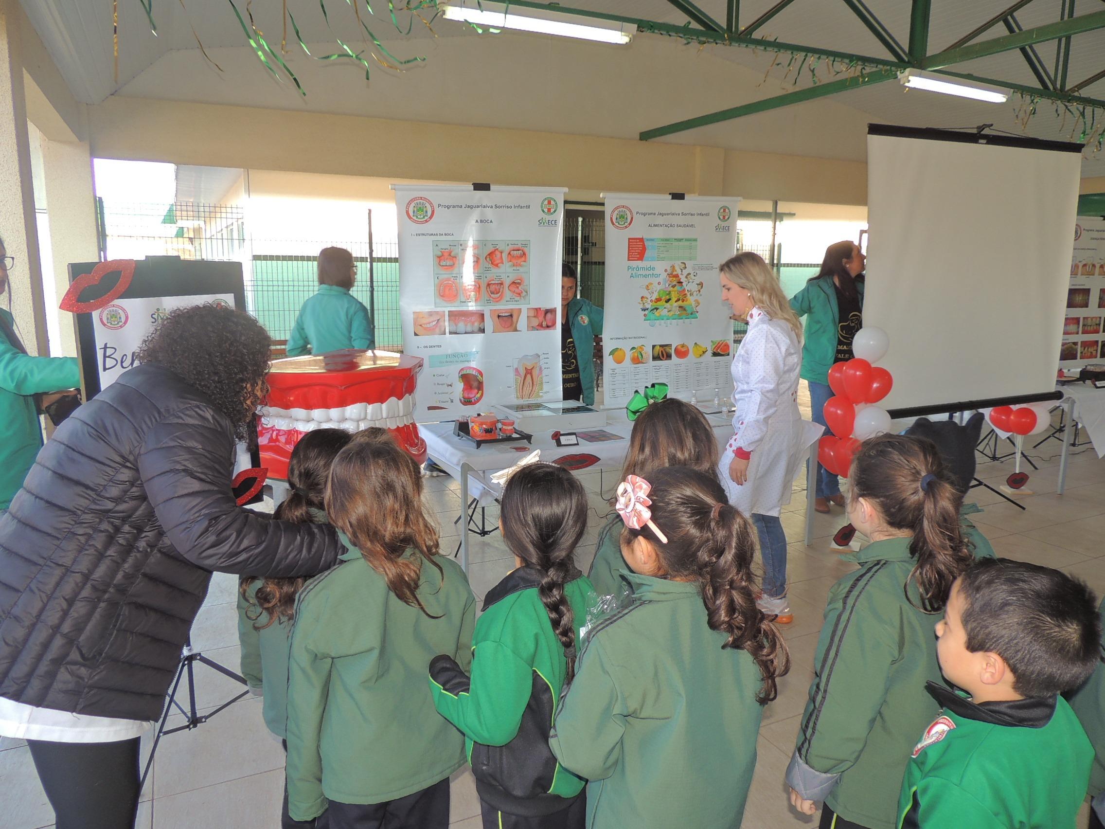 Programa incentiva hábitos de saúde bucal entre as crianças