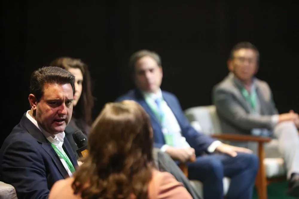 Ratinho Junior destaca políticas de sustentabilidade do Paraná em São Paulo