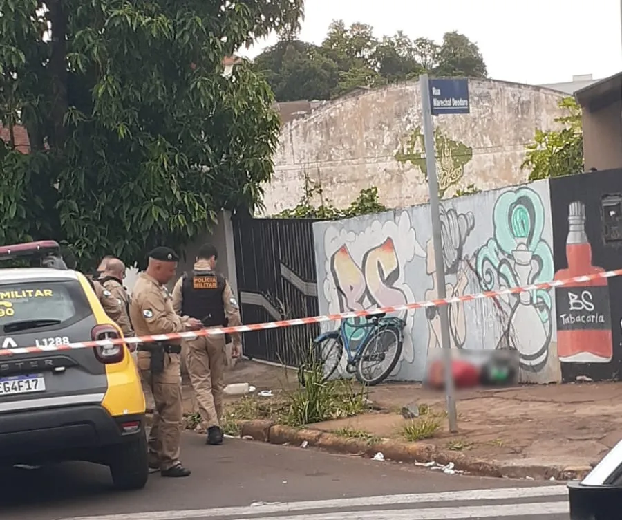 Homem é morto a tiros em plena luz do dia no Norte Pioneiro