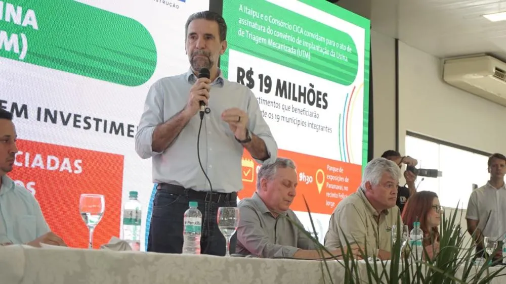 Investimento da Itaipu em Paranavaí (PR) irá beneficiar 19 municípios no Noroeste do Paraná