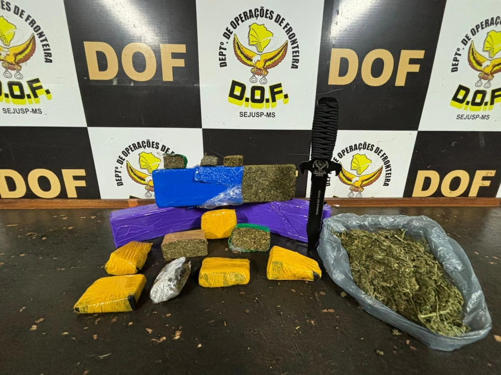 Dupla que trazia drogas para o Norte Pioneiro é presa no Mato Groso do Sul