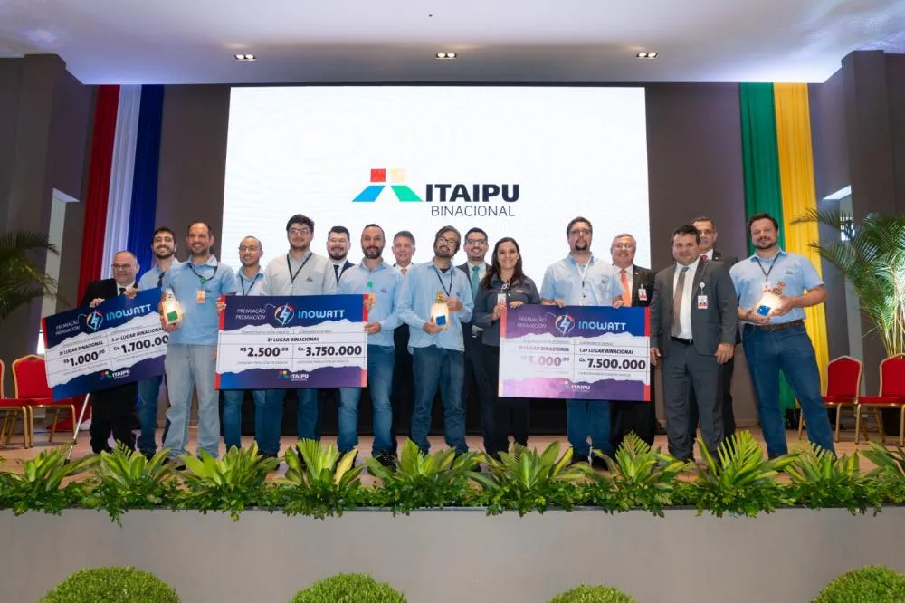 Itaipu premia vencedores do Prêmio Inowatt