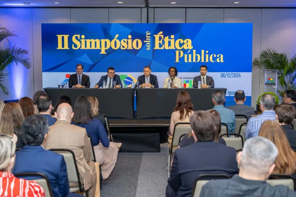 Itaipu Binacional e Comissão de Ética Pública do Governo Federal promovem simpósio de ética em Foz do Iguaçu (PR)