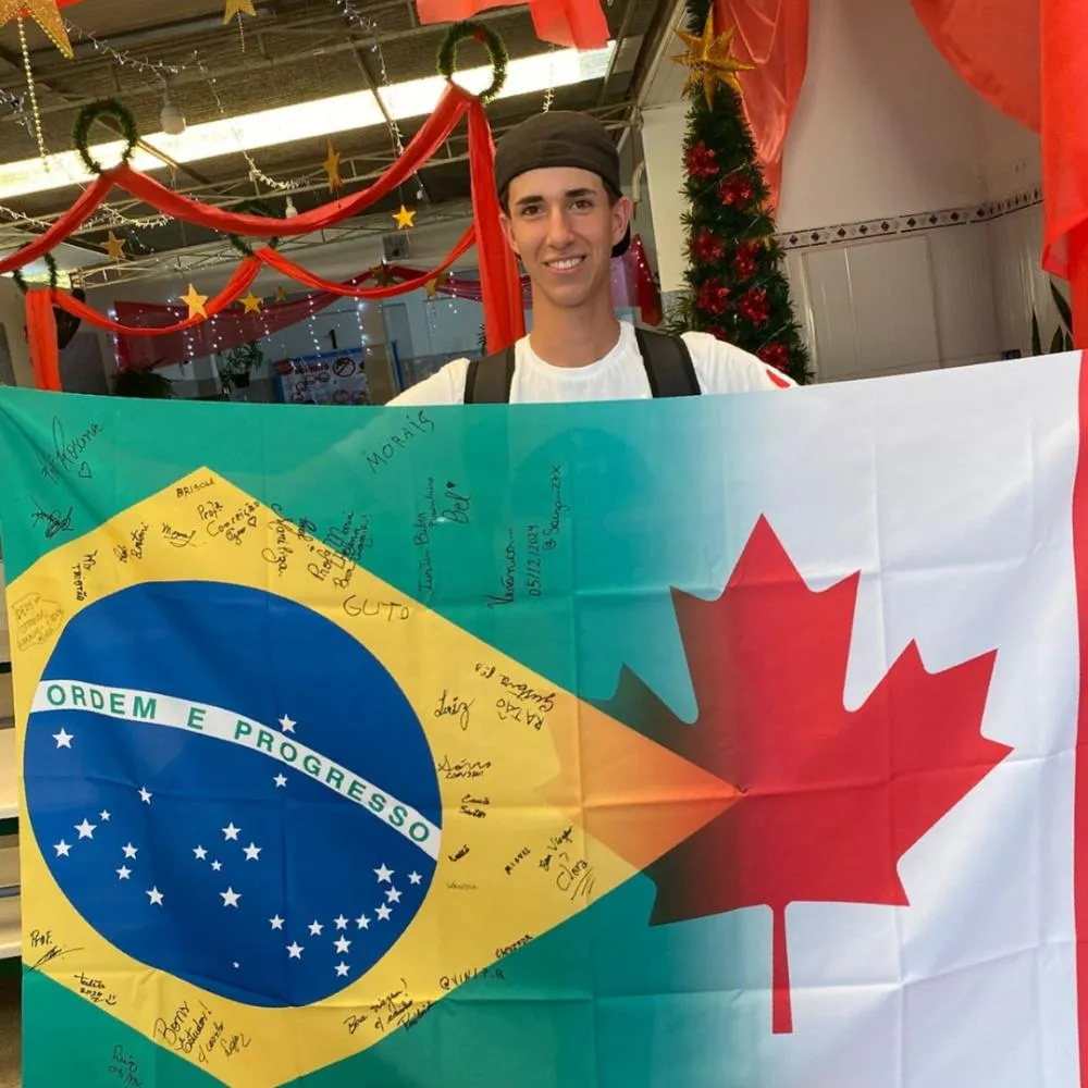 Estudante do Norte Pioneiro fala sobre seleção para o Ganhando o Mundo 2025