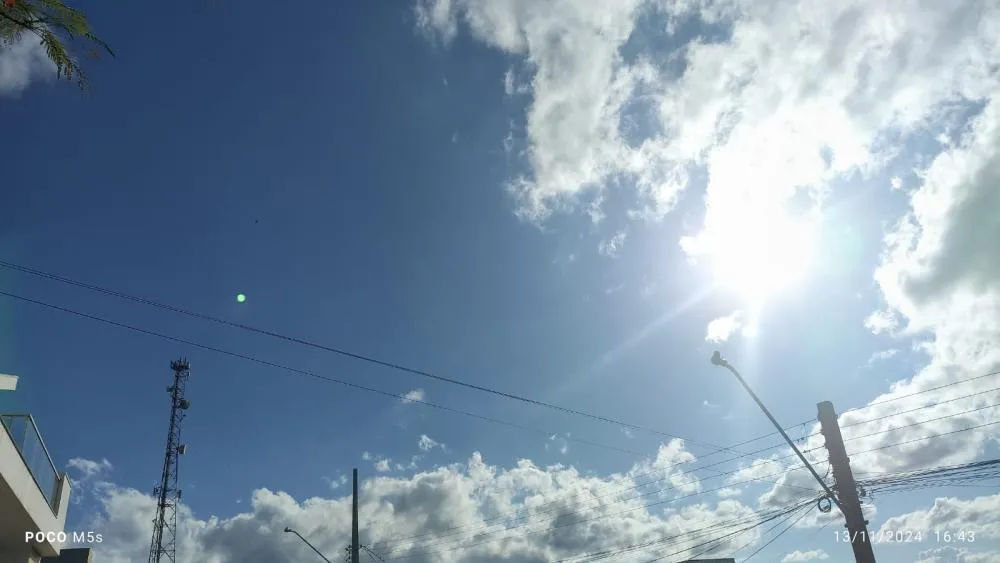 Semana vai ser quente e chuvosa no Norte Pioneiro