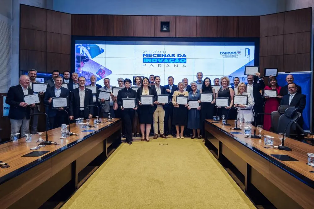 Prêmio Mecenas da Inovação homenageia 16 pessoas de destaque na área no Paraná