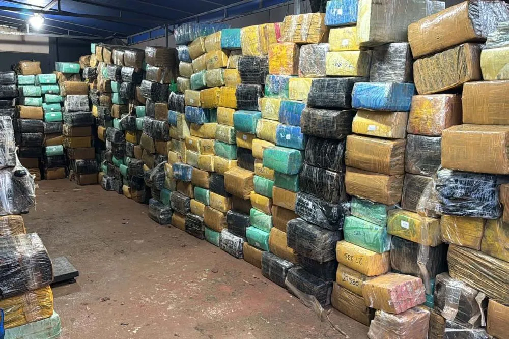 Com mais de 400 toneladas, Paraná é o estado que mais apreendeu drogas em 2024