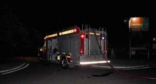 Incêndio coloca em risco empresa de gás