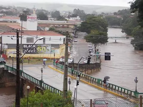 Jaguariaíva e região estão em risco alto de alagamentos nas próximas 24 horas