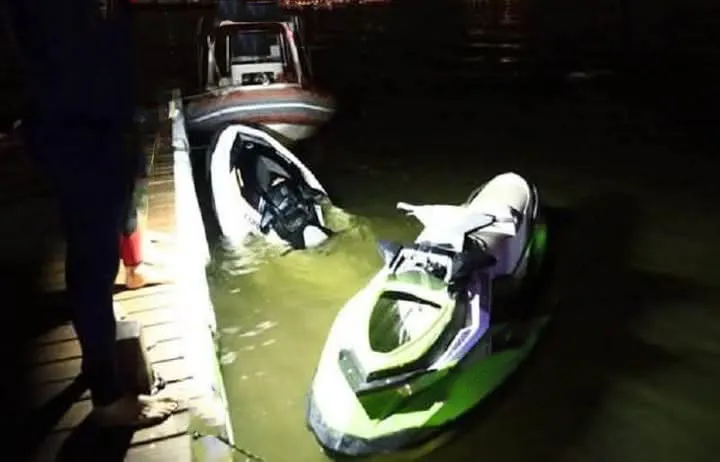 Rapaz morre e jovem fica ferida em acidente com Jet Ski