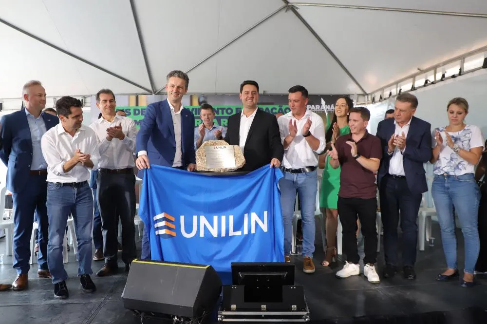 Ratinho Jr participa de lançamento de nova empresa com investimento de R$ 70 milhões